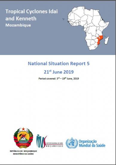 Tropical Cyclones Idai and Kenneth Mozambique - National Situation Report 5